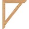 Ekena Millwork Traditional Slat Smooth Bracket, Western Red Cedar, 3 1/2"W x 30"D x 36"H BKT04X30X36TRA06SWR - alternate 4
